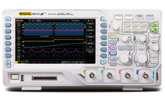 Rigol MSO1000Z Series, 50-200MHz, 7” Display, 1GSa/Sec  