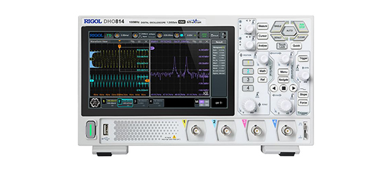 Rigol DHO800 Series, 12-Bit, 70-100MHz, 7” Display, 1.25GSa/Sec