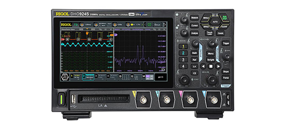 Rigol DHO900 Series, 12-Bit, 125-250MHz, 7” Display, 1.25GSa/Sec