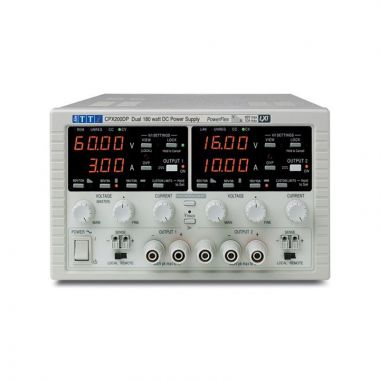 AIM-TTi CPX200DP, Powerflex DC Power Supply, Dual Output, 2 x 60V/10A 180W, USB, RS232, LAN & GPIB Interfaces