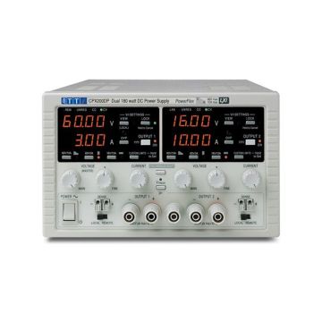 AIM-TTi CPX200DP, Powerflex DC Power Supply, Dual Output, 2 x 60V/10A 180W, USB, RS232, LAN & GPIB Interfaces