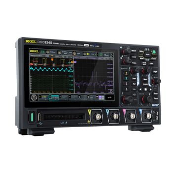 Rigol DHO914s 125MHz BW, 12-Bit, 4 Channel High-Definition Oscilloscope With Signal Source