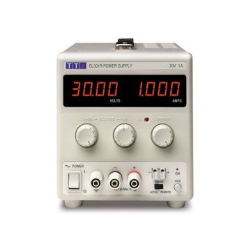 AIM-TTi EL301R Single Output Linear DC Power Supply, 30V/1A, 30W PSU