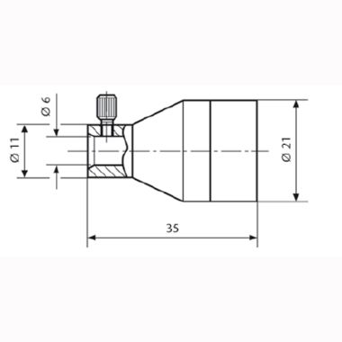 SCHOTT Focusing Lenses for Flexible Lightguides & Goosenecks 158 210 (562440083)