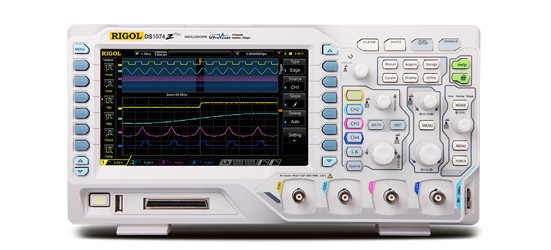 Rigol MSO1000Z Series, 50-200MHz, 7” Display, 1GSa/Sec  