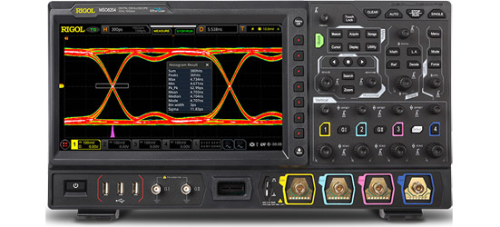 Rigol MSO8000 Series, 600MHz-2GHz, 10.1” Display, 10GSa/Sec 