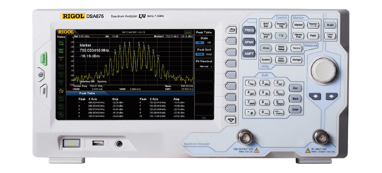 Spectrum Analysers Std Swept Mode 7.5GHz